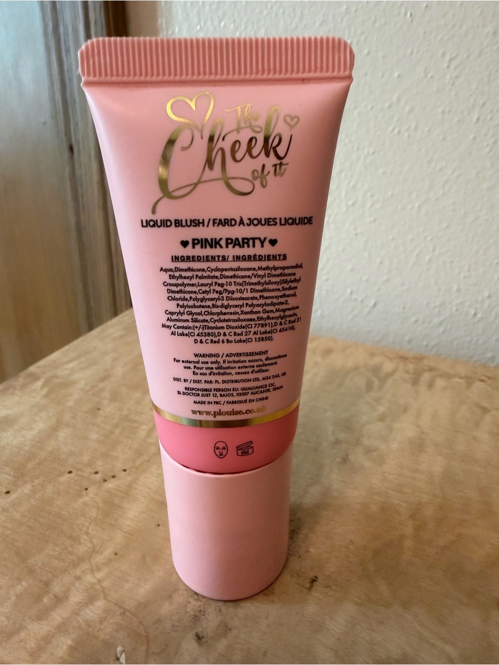 PLOUISE The Cheek Of It Liquid Blush - Pink Party - Picture 4 of 5